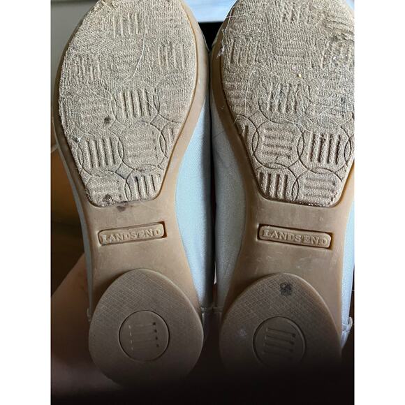 Silver Lands' End Slip On Shoes - Picture 6 of 7